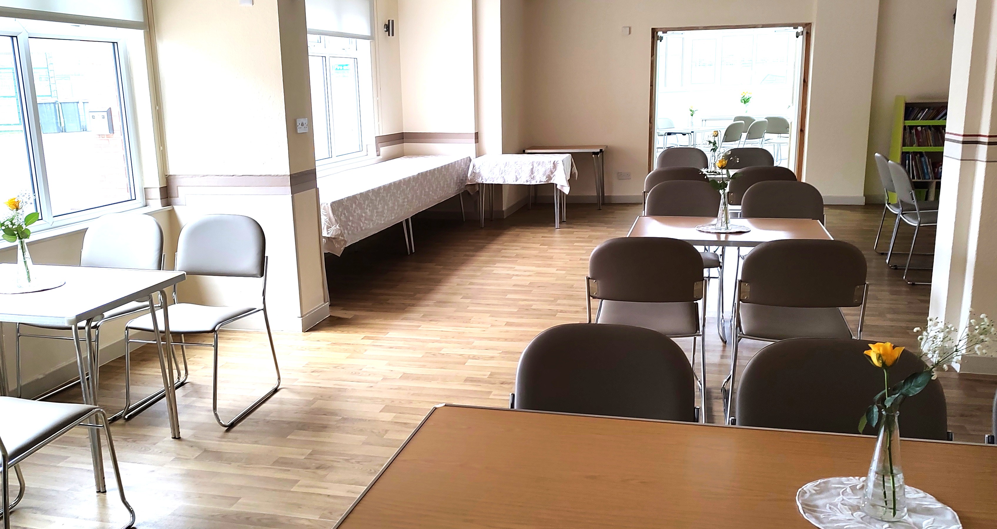 Middle room / bar area of the Parish Hall