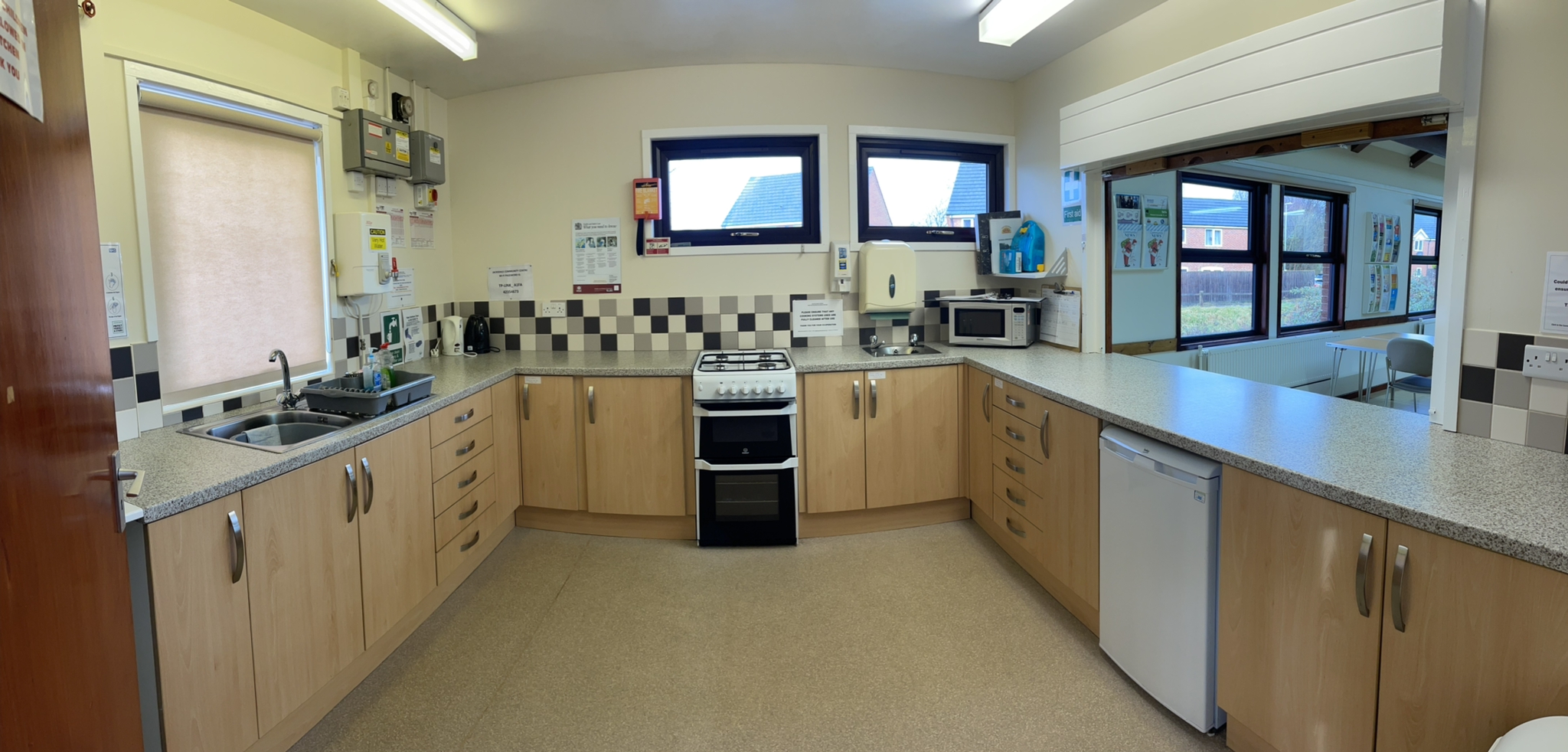 Jacksdale Community Centre's kitchen facility